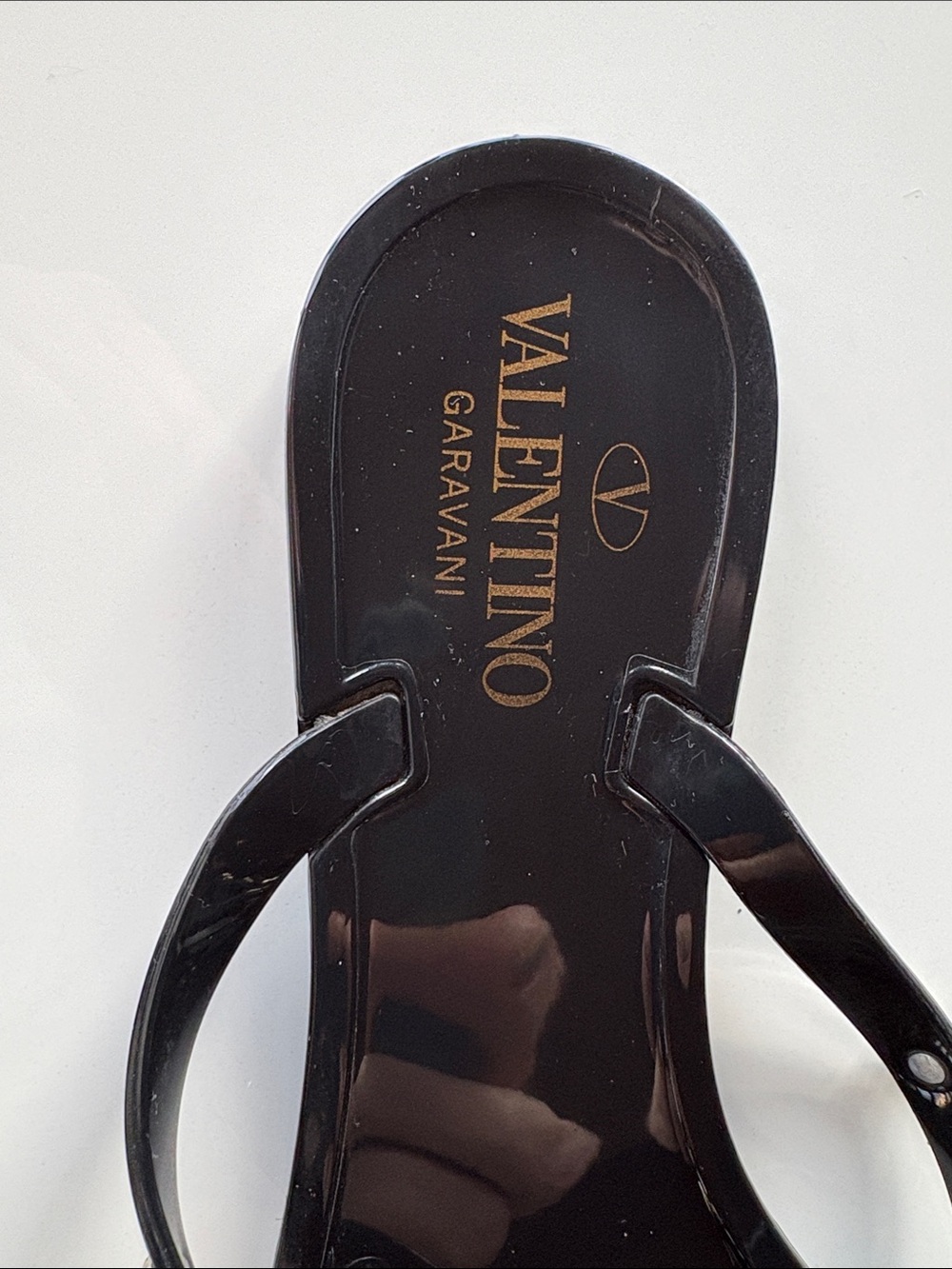 Valentino Studded Bow Sandals - Picture 2 of 5